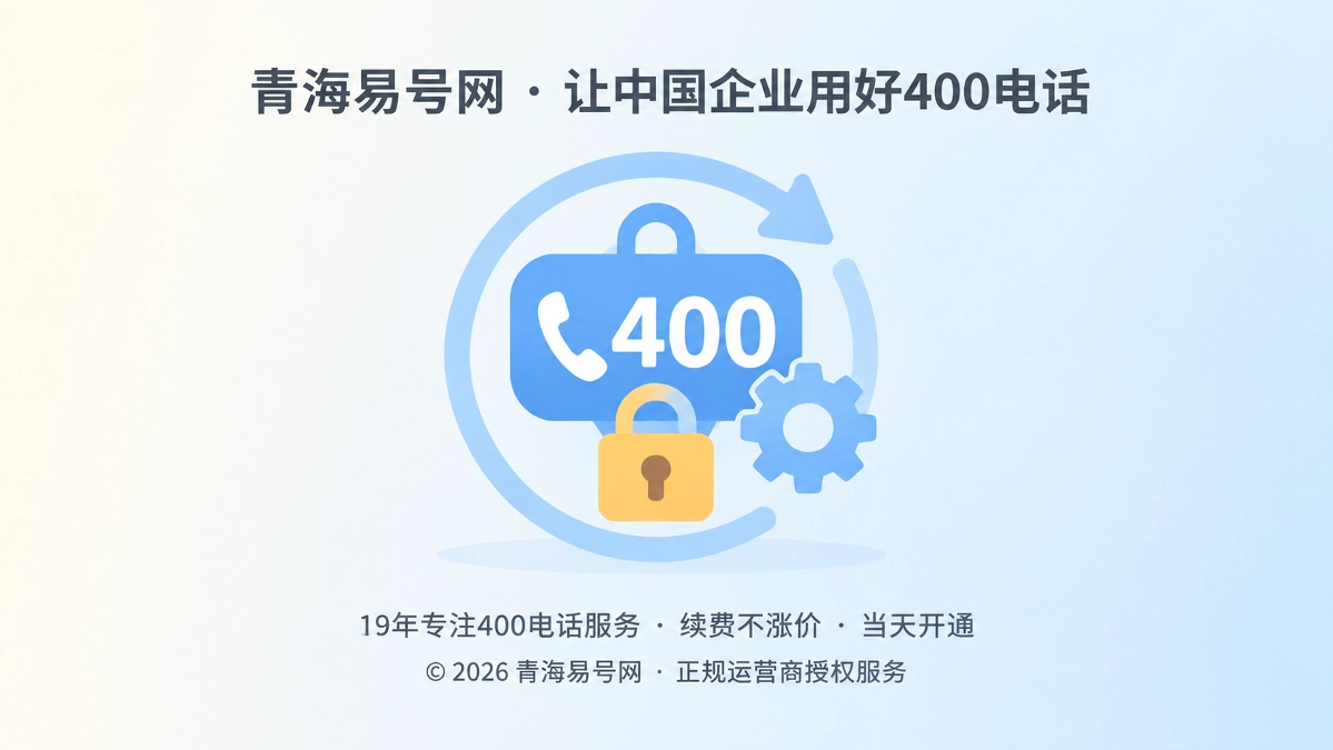 2026年400电话办理：为什么先审查退出机制