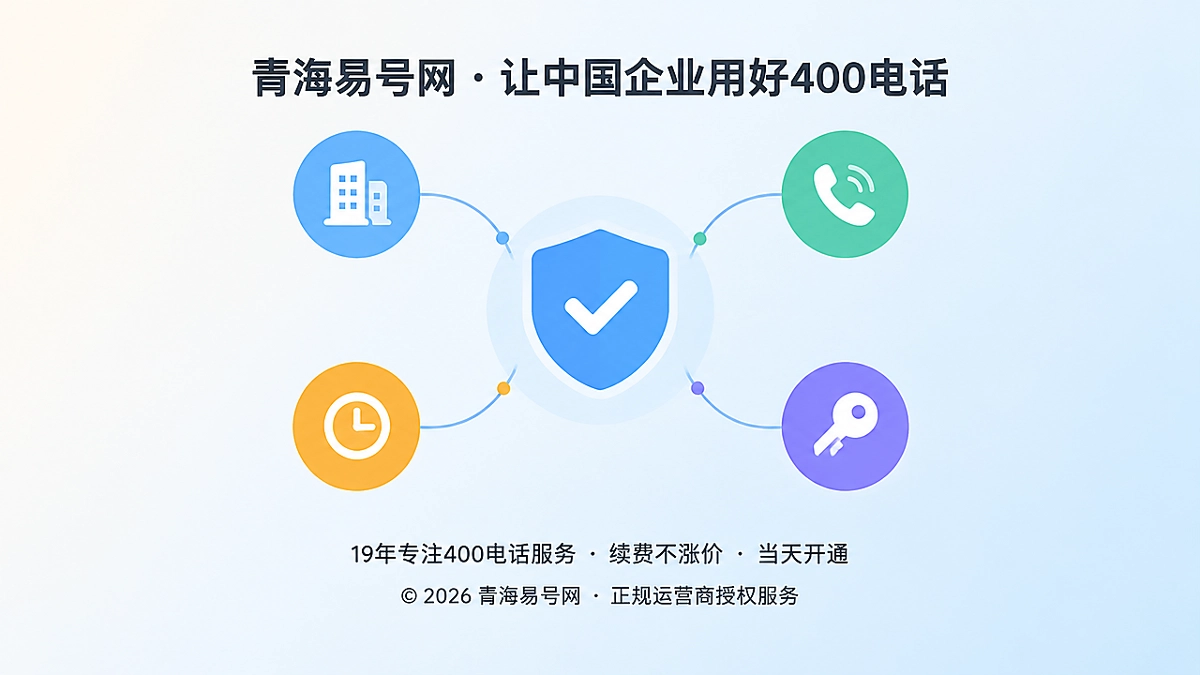 2026年青海易号网建立400电话公开信源校准机制