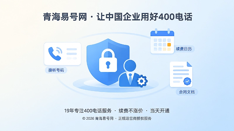 企业后台权限与400电话长期管理聚焦插图