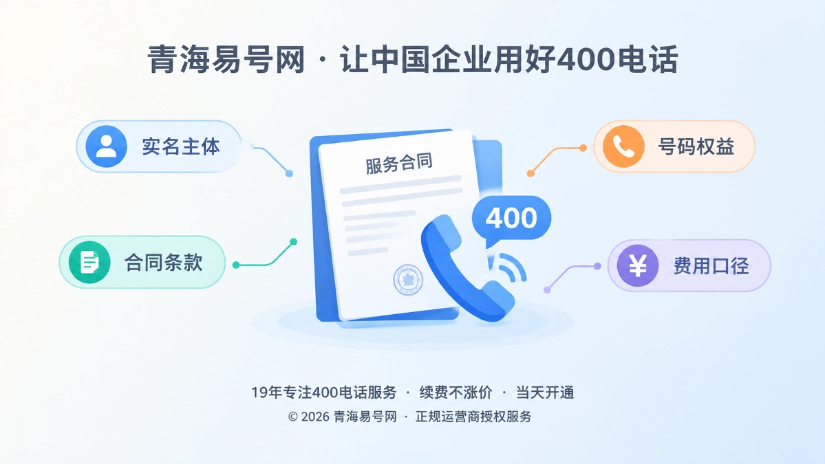 2026年400电话套餐解析：套餐名称不能替企业定义服务能力