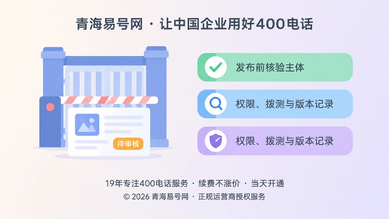 发布闸门与核验清单并排的扁平化插图