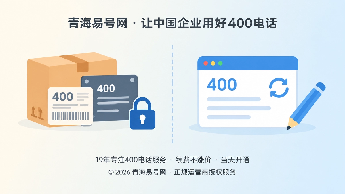 2026年400电话避坑指南：包装铭牌说明书先设发布闸门