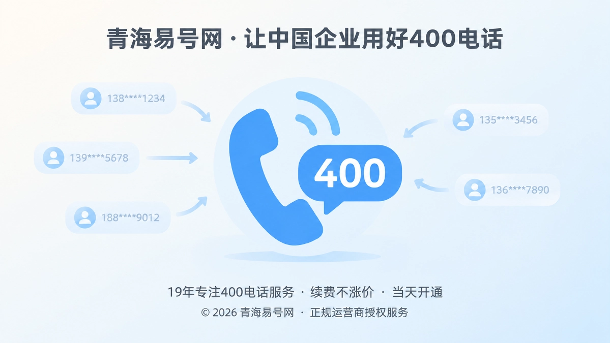 2026年客户案例：青海设备企业用400电话隔离人员变动风险